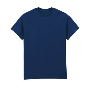T-shirt de printemps et d'été T-shirt à col rond pour hommes en coton Marque de mode de couleur unie T-shirts à manches courtes pour hommes - Product Image 2