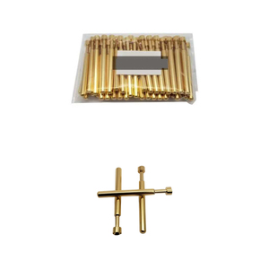 หัวทดสอบแบบสปริงพินทองเหลืองนำไฟฟ้าสูง HONGDUN HD-ICP-POGO แบบกำหนดเองได้ สำหรับอุปกรณ์ทดสอบ ICT - Product Image 1