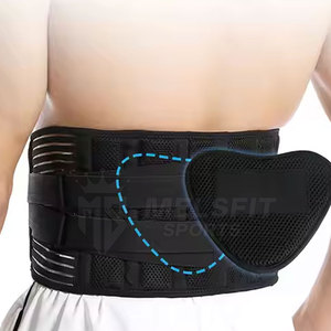 สายรัดเอวไนลอน/โพลีเอสเตอร์น้ำหนักเบาระบายอากาศได้ดีด้านหลังสำหรับออกกำลังกายในยิม - Product Image 4