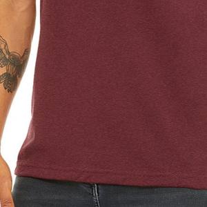 เสื้อยืดผู้ชายน้ำหนักเบาผ้าทอลดริ้วรอยทันสมัย - Product Image 3