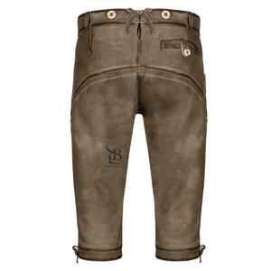 Pantalones Cortos de Cuero para Hombre, Nuevo Diseño 2025, Cintura Alta, Más Vendidos, Tela de Buena Calidad - Product Image 5