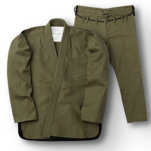Ensembles de Kimono de Jiu-Jitsu BJJ pour Hommes 100% Coton Veste à Manches Longues Pantalon Uniforme d'Entraînement Léger Séchage Rapide Respirant - Product Image 1