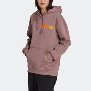 เสื้อฮู้ดขนแกะสำหรับผู้หญิงทรงโอเวอร์ไซส์พร้อมฮู้ดคอปกเสื้อมีฮู้ดออกแบบโลโก้ได้ตามต้องการ - Product Image 1