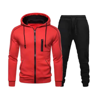 Chándal Deportivo Personalizado con Capucha para Hombre, de Algodón, de Secado Rápido, Transpirable, Elástico en Cuatro Direcciones, Ecológico, OEM