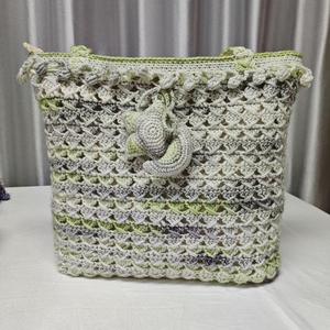 Factory Direct Sale Fashion <b>Large</b> Crocheted Handbag Rattan Crocheted Fashion Crocheted Bag Suitable for Shopping Travel - Product Image 5