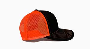 Chapeau de sport à 6 panneaux en maille orange vif avec logo personnalisable, style quotidien pour l'extérieur, fabriqué en Injae Vina Headwear - Product Image 4