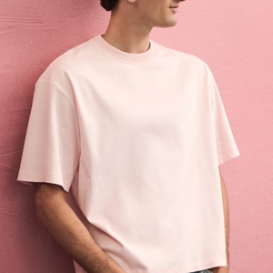 T Shirt T-shirts Haute Qualité 100% Coton O-cou Hommes OEM Logo Uni Blanc - Product Image 5
