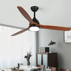 Ventilador de Techo Moderno HC con Luz, 3 Aspas, Motor DC, LED, Control Remoto, Regulable, 6000K, Cuerpo Metálico, Garantía de 10 Años - Product Image 4