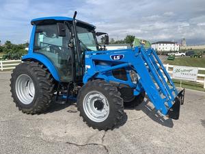 Meilleur prix de vente pour 2024 LS Wheel Tractor MT573C Tondeuse à gazon avec chargeur Machine industrielle Core Components Gear à vendre - Product Image 4