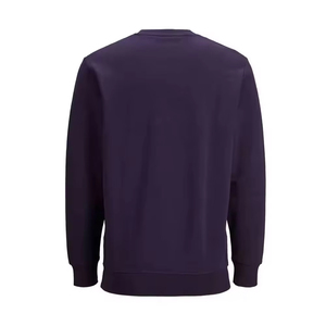 เสื้อสเวตเตอร์ผ้าฟลีซของผู้ชายเสื้อสเวตเชิ้ตผ้าคอตตอนผสมแบบสวมหัวแบบหนาสำหรับฤดูใบไม้ร่วงและฤดูหนาว - Product Image 3