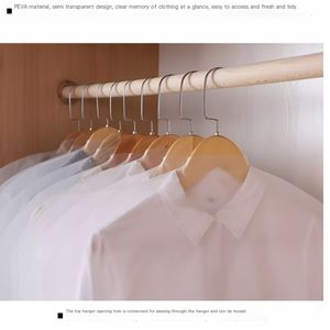 ที่แขวนเสื้อผ้าไม้เนื้อแข็งสำหรับตู้เสื้อผ้าห้องน้ำห้องนั่งเล่นสำหรับเสื้อโค้ทกางเกงสูทเสื้อกันลื่น - Product Image 6