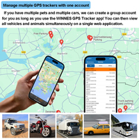 Mini traceur GPS de voiture 4G-TK901 600 mAh, système de suivi de flotte magnétique sans abonnement