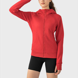 Abrigo deportivo cálido con capucha para hombre, ropa informal para exteriores, 100% algodón, logotipo personalizado, transpirable y resistente al viento - Product Image 5