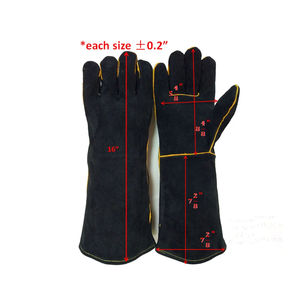 Guantes ignífugos con protección resistente al calor para soldadura y uso de seguridad industrial Guantes ignífugos - Product Image 2