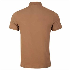 Haute qualité blanc et noir contraste hommes femmes polos respirant Anti-rides à manches courtes boutons Polo chemise - Product Image 5