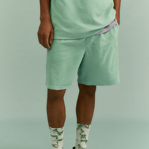 Pantalones cortos con diseño de logotipo personalizado para hombre, ajustados, para gimnasio, novedad - Product Image 3