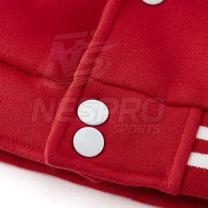 Veste d'hiver à logo personnalisé de qualité supérieure Vêtements à la mode Veste Letterman à manches longues - Product Image 6