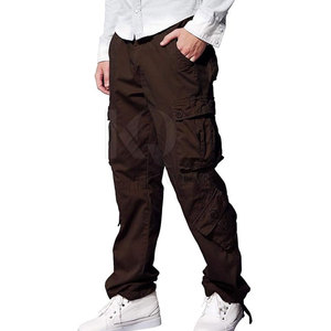 Pantalon cargo léger pour homme, coupe moderne, durable, 100% coton, style décontracté, adapté à la mode de rue, à un usage quotidien et à une activité intense - Product Image 2