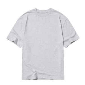 T-Shirt Homme Marl Oversized 100% Coton 190 GSM Streetwear Staple Tee Imprimé Logo Avant Dos Épaule Drop Chemise Coupe Décontractée - Product Image 5