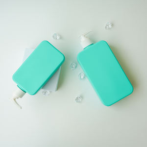 Ensemble de bouteilles en plastique élégantes d'approvisionnement d'OEM pour le shampooing et le nettoyant facial 300ml et 600ml pompe à mousse scellant la conception unique - Product Image 6