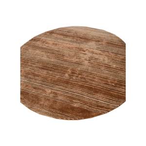 Alfombra Caliedo a Rayas, Hecha a Mano con Lana y Viscosa, Roja y Naranja, Tra-15014, para Uso Doméstico - Product Image 2