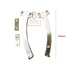 Cánh tay quạt góc phần tư bằng đồng ở lại để bắt và giữ các cửa sổ treo phía dưới (150mm) - Product Image 2