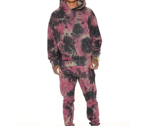 ชุดวอร์มมัดย้อมสำหรับผู้ชายพิมพ์ลายดิจิทัลชุดวอร์มใส่ได้ทั้งชายและหญิงแบบระบายอากาศได้ในอัตราที่เหมาะสม - Product Image 1