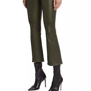 Pantalones de cuero con corte de bota elegante para mujer Cuero genuino de alta calidad Ajuste perfecto para ropa informal y formal - Product Image 2