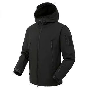 Veste Softshell d'extérieur pour hommes Tout usage Coupe-vent Imperméable Vêtement avec un design fonctionnel moderne veste d'hiver - Product Image 6