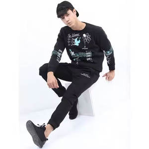 Qualité supérieure 100% coton pull nouveau Design haute vente Cool graphique sweat respirant haut à la mode brodé hiver - Product Image 2