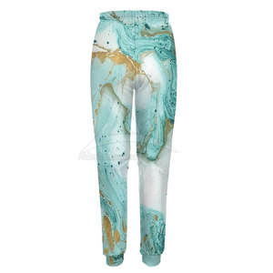 Custom Print Logo Women Sublimation <b>Trouser</b> Winter Mid Waist Flat Front 100% Cotton Eco-Friendly Pakistan Manufacture - Product Image 4