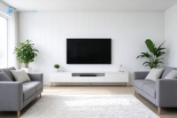 Panneau de plafond en PVC ignifuge, léger, rigide, surface lisse, installation facile pour les projets d'hôtels et d'appartements