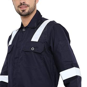 ชุดคลุมป้องกันสำหรับผู้ชายเสื้อคลุมสะท้อนแสง - Product Image 5