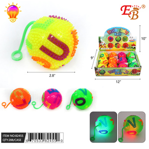 2.8 "ลูกบอลตัวอักษรเรืองแสง288ชิ้น /cs ของเล่นเพื่อการศึกษาสำหรับ2ถึง4ปีรูปตัวอักษรสำหรับ5-7ปี - Product Image 1