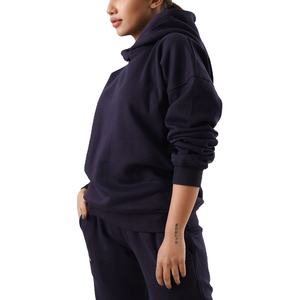 Combinaisons de survêtement pour femmes Ensemble de pantalons de survêtement et sweat à capuche en coton éponge français lourd pour femmes 2026 - Product Image 3