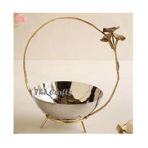 Bol à chocolat dernière conception en acier inoxydable et bol en or en fer pour collations chocolats servant en vrac - Product Image 6