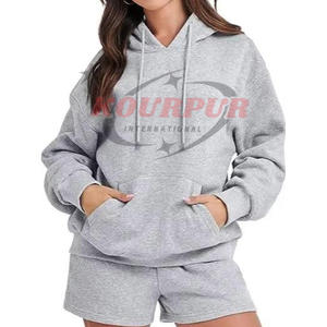 Nueva Sudadera con capucha personalizada en diferentes colores Sudadera con capucha moderna y elegante con bolsillos en precio al por mayor - Product Image 2