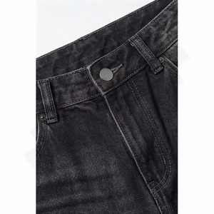 Vente en gros 2025, pantalon en jean pour homme, vintage, de haute qualité, coupe droite, ample, patchwork, jean d'hiver, jambe large, en vrac - Product Image 4