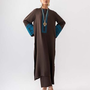 เสื้อผู้หญิงคุณภาพพรีเมียมแบบลำลอง ดีไซน์ปักลายติดกระดุม ชุด 3 ชิ้น ระบายอากาศได้ดี บริการ OEM เปิดจองล่วงหน้า - Product Image 2