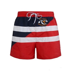 กางเกงขาสั้นผ้าคอตตอนถักสำหรับใส่วิ่งกางเกงขาสั้นผ้ายืดรัดเอวสำหรับผู้ชายระบายอากาศได้ดีขนาดพลัสไซส์งานตามสั่ง - Product Image 4