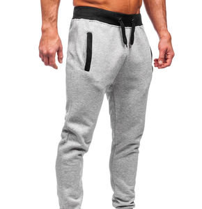 New Design <b>Men's</b> <b>Trousers</b> Breathable Elastic Waist Customized Color OEM Service Casual Printed 100% Cotton Washed for Adult Size - Product Image 3