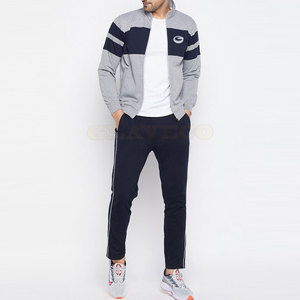 Chándales de invierno de talla grande para hombre, recién llegados, ropa ecológica de dos piezas de color sólido para deportes de invierno, diseño transpirable - Product Image 6