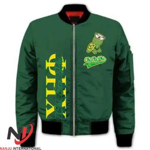 Vente en gros de vêtements de sororité Chi Eta Phi personnalisés veste coupe-vent brodée à corps court accessoires grecs - Product Image 5