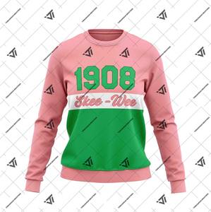 Alfa GRIEGO | Kapa | Alpha AKA Sorority Clothing Bordado College Colorblock Sudadera Parafernalia griega - Product Image 1