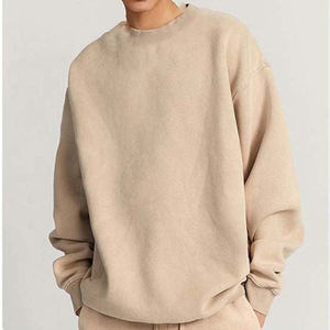 Sudadera con Capucha 100% Algodón, Estilo Urbano, Hombros Caídos, Lavado Ácido Intenso, Personalizada, Básica, para Hombre - Product Image 6