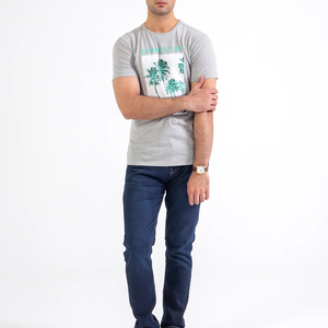 Camiseta de Algodón de Alta Calidad, Camiseta Personalizada con Logotipo para Hombre, Camiseta de Manga Corta para Hombre - Product Image 4