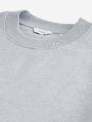 Logotipo personalizado impreso 100% algodón ropa casual cómodo hombres sudaderas al por mayor liso personalizado sudaderas color gris - Product Image 5