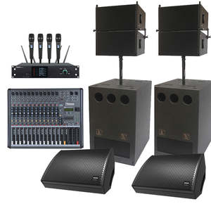 Kit de sonorisation professionnel étanche Thinuna AWM L210 DWP, système Line Array actif haute puissance avec haut-parleur de 10 pouces et subwoofer de 18 pouces - Product Image 3