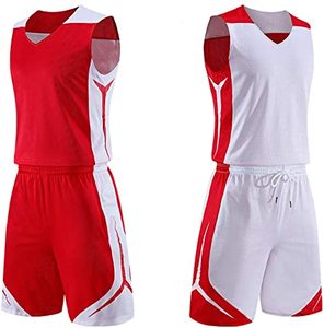Vente en gros d'uniformes de basketball unisexes personnalisés Vêtements de sport pour hommes et femmes pour l'entraînement Été Imprimé grande taille - Product Image 3