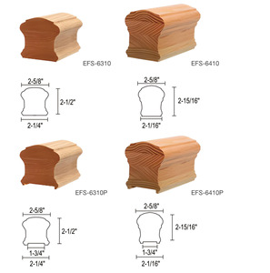 Pasamanos de Madera de Pino Tradicional Personalizado, 6410 Piezas, Ecológico, Duradero, Certificado FSC, para Escaleras y Balcones - Product Image 3